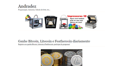 Desktop Screenshot of andrade.gctec.com.br